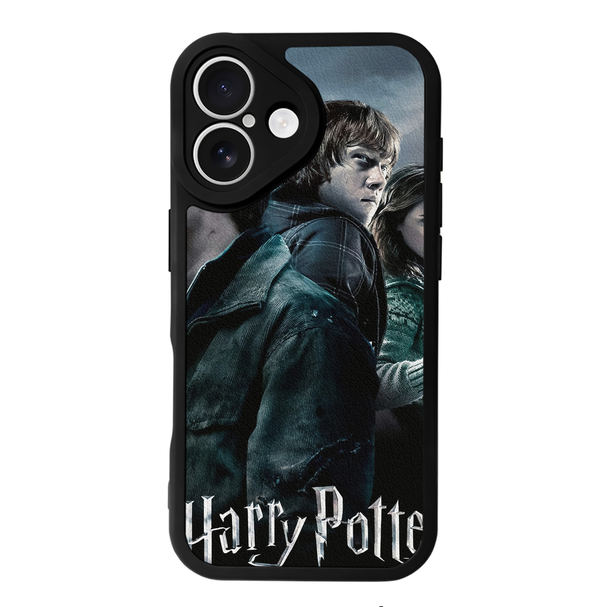 （画像用） Harry Potter ハリー・ポッターシリーズ 【iPhone 16シリーズ対応】シリコンスマホケース（レザー調） 材質：シリコン